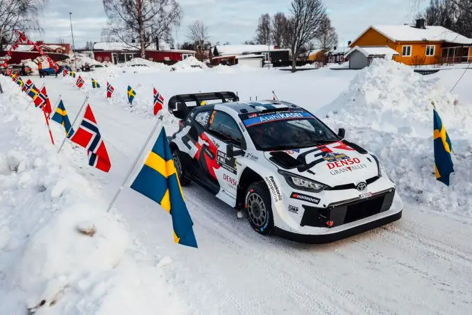 Toyota Gazoo Racing 1-2 overwinning Rally Sweden 2025 Foto 11