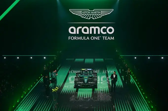 Aramco aston Martin