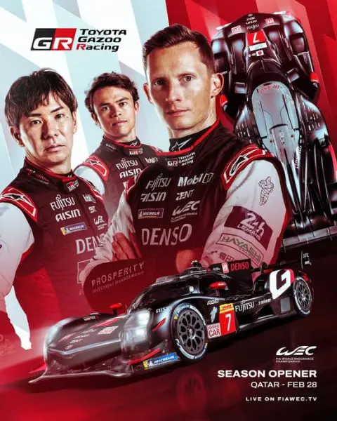 Toyota Qatar 2025 poster