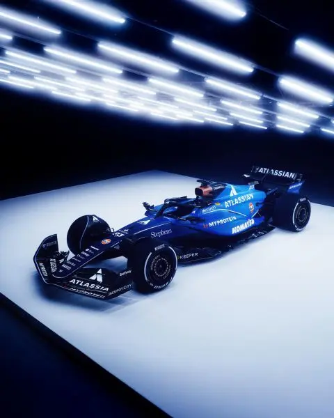 Williams FW47 Formule 1 intro O2 Londen Foto 2
