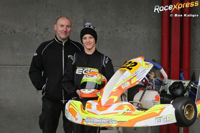 Yani Stevensheyden met vader Gunther