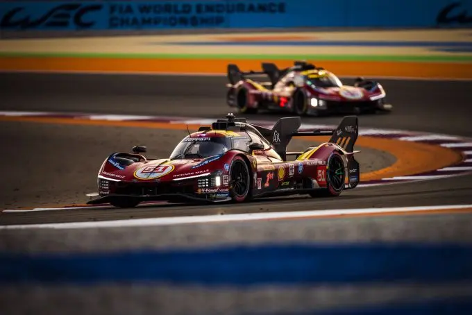 FIA WEC 2025 Qatar 1812km Ferrari 1-2-3 overwinning Foto 4