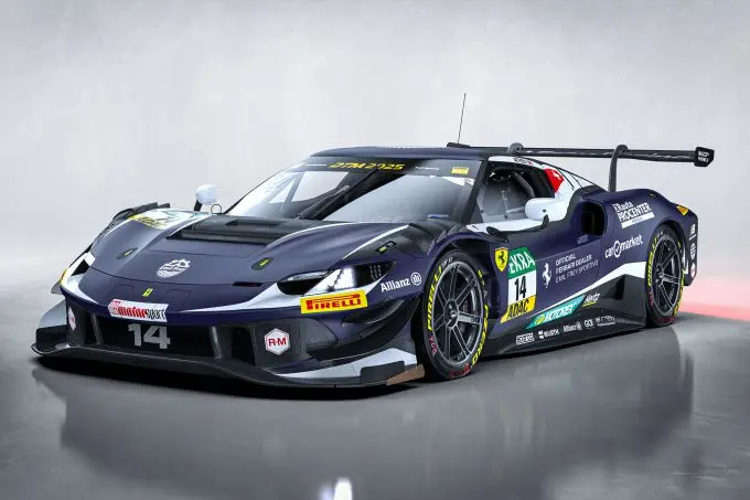 DTM 2025 Emil Frey Racing Ferrari 296 GT3 Jack Aitken Ben Green Thierry Vermeuelen Verstappen.com Foto 6