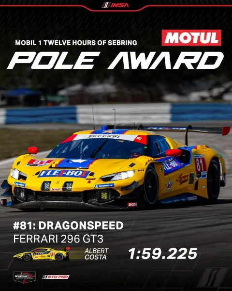 12H Sebring 2025 kwalificatie vrijdag Foto 5