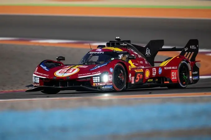 FIA WEC 2025 Qatar 1812km Ferrari 1-2-3 overwinning Foto 6