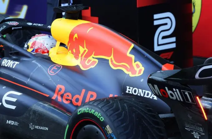 F1 GP Australië 2025 Melbourne P2 voor Max Verstappen RBCP Foto 7