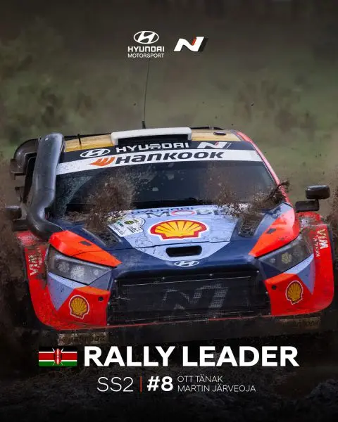 FIA WRC Safari Rally Kenia 2025 Foto 3 Hyundai