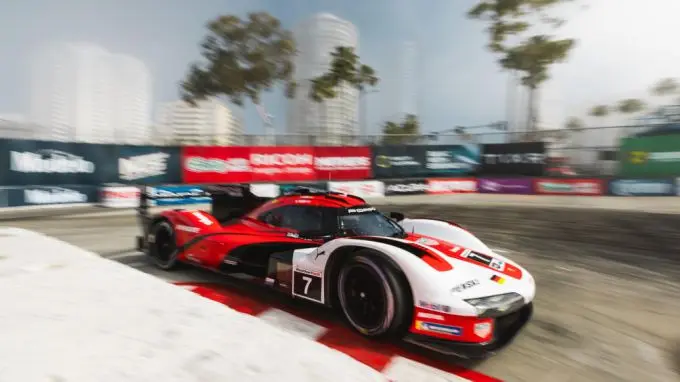 IMSA WeatherTech SportsCar Championship Grand Prix Long Beach 2025 Foto 4 Racewinnaar Nr7 Porsche 963 Tandy Nasr