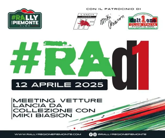 Lancia keert terug in de rallywereld Rally Piemonte 2025 Rally Piemonte Foto 9