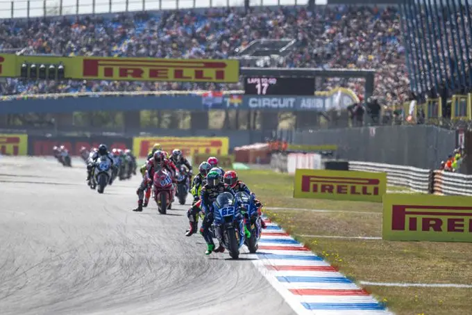 Stefano Manzi op het TT Circuit Assen