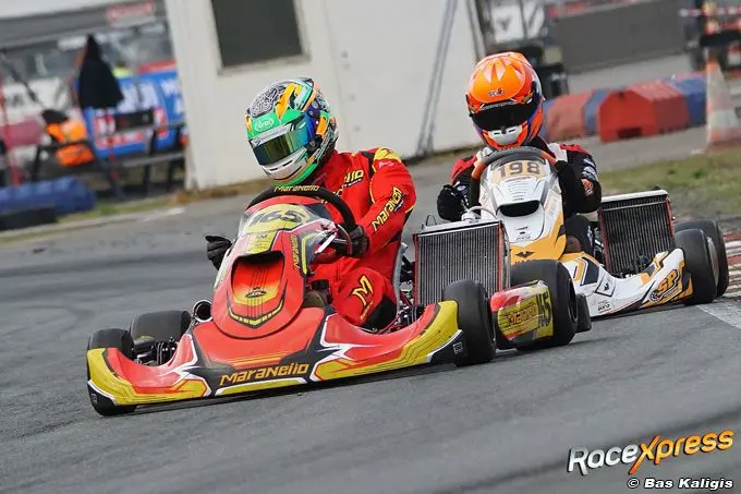 Erik Angenendt bekroont terugkeer in kartwereld met knappe podiumplaats in NK op thuiscircuit Berghem