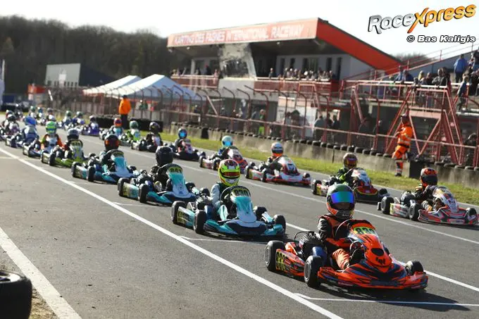 Karttalent Julian van de Coterlet grijpt knap podium in IAME Series Benelux!