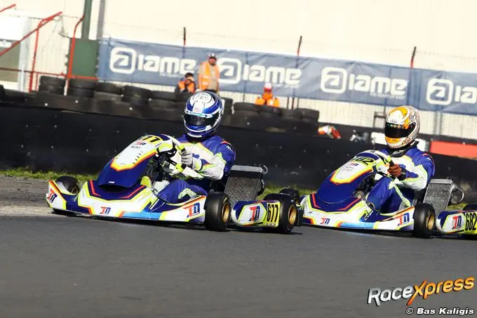 Karttalent Sky Defourny zegeviert in zenuwslopende finale IAME Series Benelux