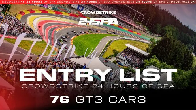 CrowdStrike 24 Hours of Spa 2025 afbeelding 2