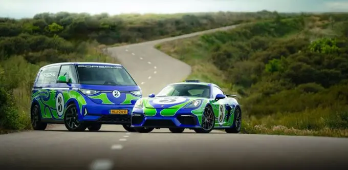 De iconische "Hippie" livery van Porsche Foto 12