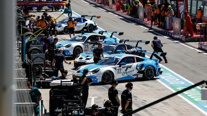 Porsche Mobil 1 Supercup 2025 op het Autodromo Enzo e Dino Ferrari in Imola