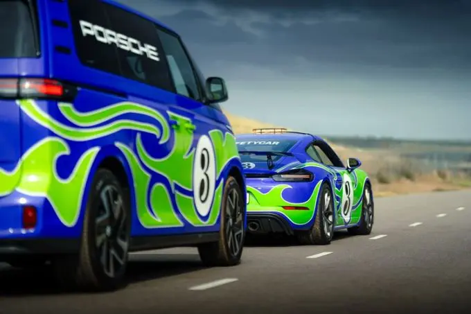 De iconische "Hippie" livery van Porsche Foto 4
