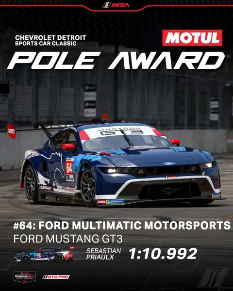 IMSA WeatherTech SportsCar Championship 2025 Chevrolet Detroit Sports Car Classic Foto 10