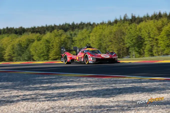 FIA World Endurance Championship 2025 6 Hours of Spa-Francorchamps win Ferrari Photo 8 by Frank Korsel