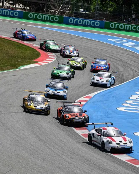Porsche Mobil 1 Supercup op het Circuit de Catalunya Foto 12