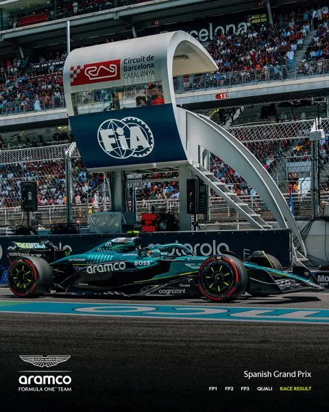Fernando Alonso F1 Aston Martin AMR25 Foto 4