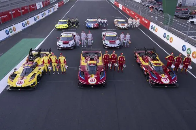 Ferrari winnaar Le Mans 2025 Foto 5
