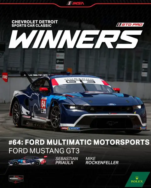 IMSA Chevrolet Detroit Sports Car Classic 2025 Foto 19