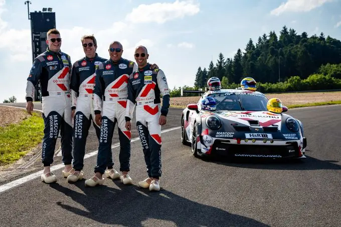 Tom Coronel, Jan Jaap van Roon, Paul Meijer en Rudy van Buren 24H Nürburgring