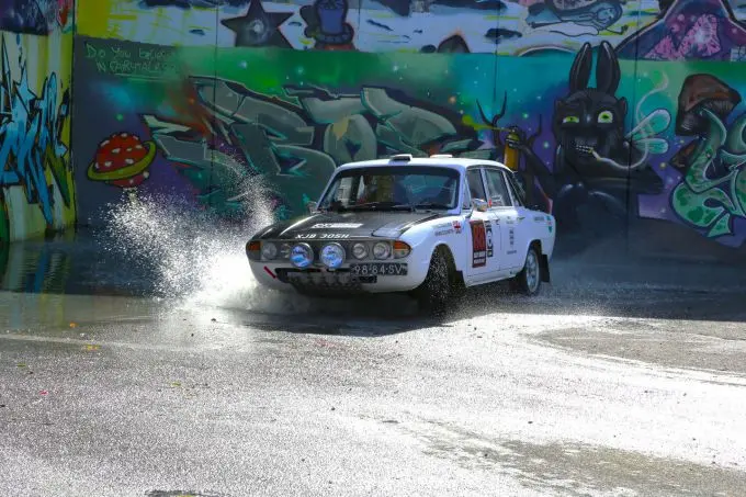 ADAC Eifel Rally Festival XJB 305H Triumph 2.5 PI #88 historic rallycar Ton Cornelissen Foto 10