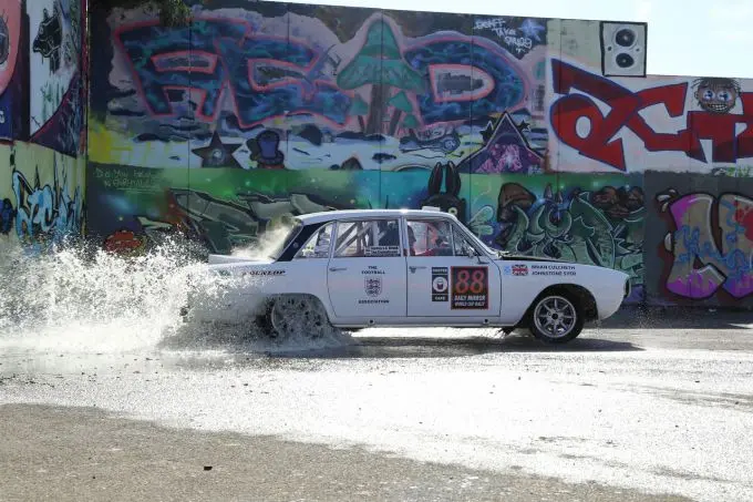 ADAC Eifel Rally Festival XJB 305H Triumph 2.5 PI #88 historic rallycar Ton Cornelissen Foto 11
