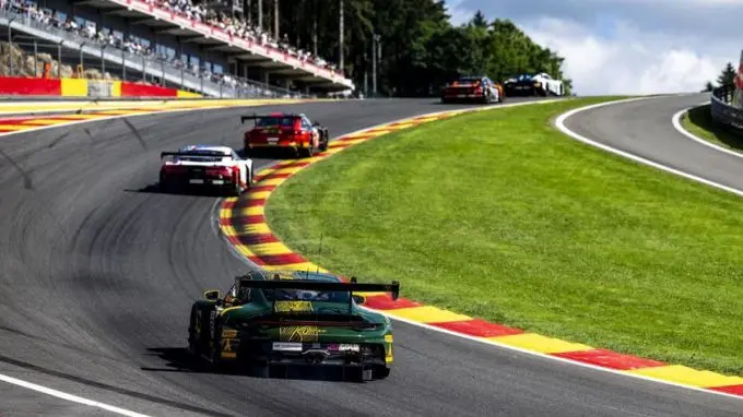 Porsche @ 24H Spa 2025 Foto 13 Wright Motorsports (#120), Adam Adelson (USA), Elliott Skeer (USA), Tom Sargent (AUS)