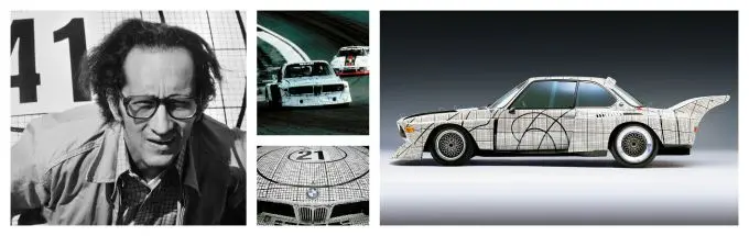 Fine Art on Wheels BMW Art Cars tentoonstelling Louwman Museum #2 Frank Stella collage