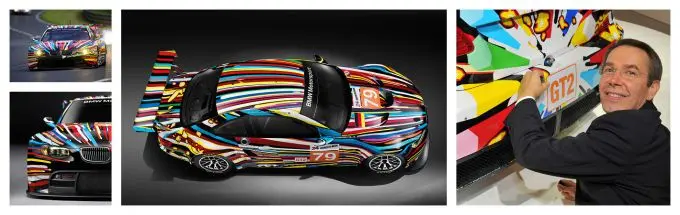 Fine Art on Wheels BMW Art Cars tentoonstelling Louwman Museum #17 Jeff Koons collage