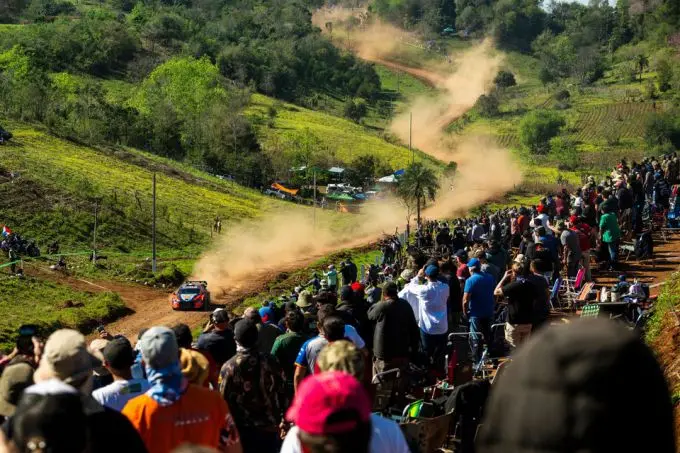 FIA WRC Ueno Rally del Paraguay 2025 Adrian_Fourmaux_Hyundai Foto Red Bull Content Pool