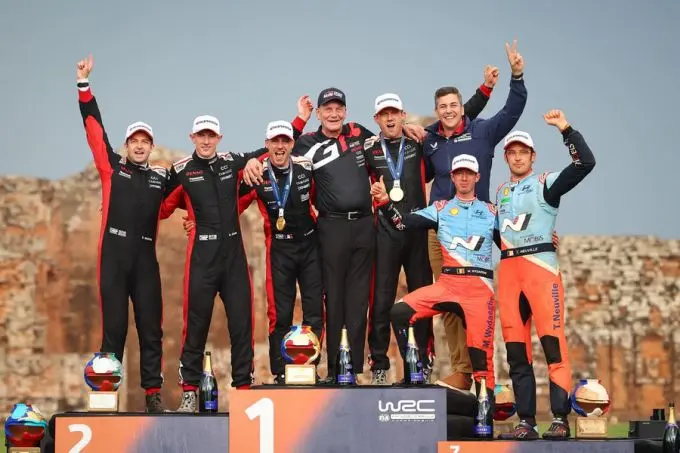FIA World Rally Championship Rally del Paraguay 2025 Toyota Gazoo Racing World Rally Team Foto 6