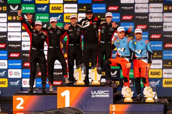 FIA WRC Central European Rally 2025 zondag Foto 4