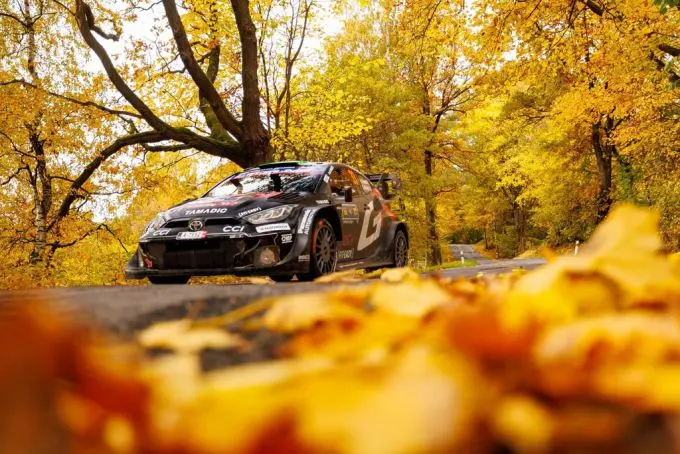 FIA WRC Central Europe Rally Toyota Gazoo Racing World Champion 2025
