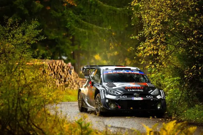 FIA WRC Central Europe Rally Toyota Gazoo Racing World Champion 2025