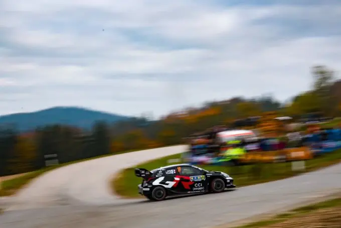 FIA WRC Central Europe Rally Toyota Gazoo Racing World Champion 2025