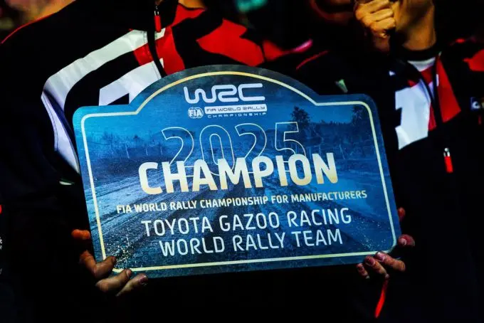 FIA WRC Central Europe Rally Toyota Gazoo Racing World Champion 2025