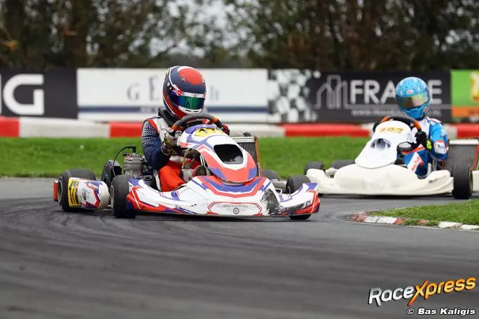 Karttopper Constantijn Donk pakt in Strijen podium
