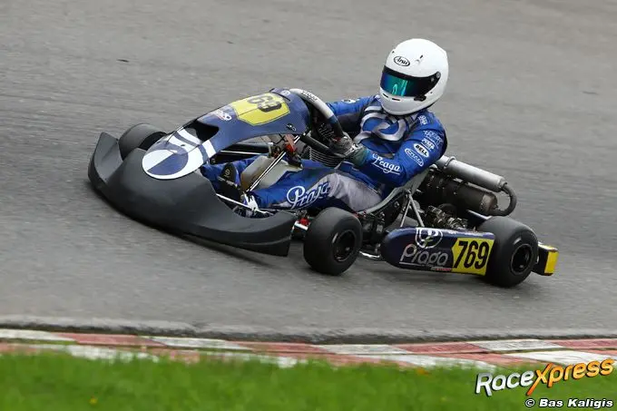 Karter Lucca Broers pakt direct podium bij debuut in KA100-klasse