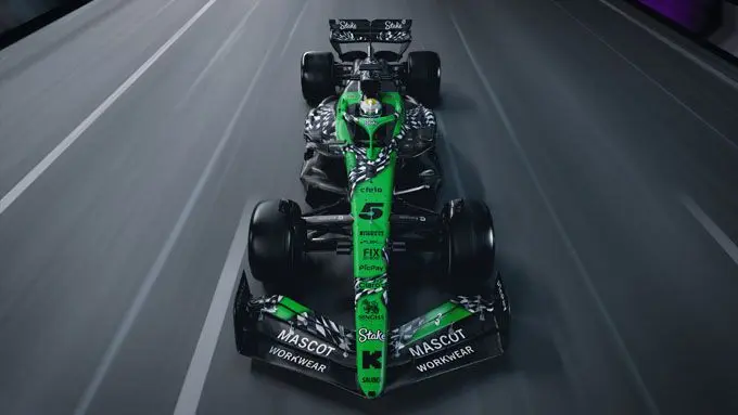 Stake F1 Team KICK Sauber onthult ‘Final Lap’-kleurstelling voor de Grand Prix van Las Vegas