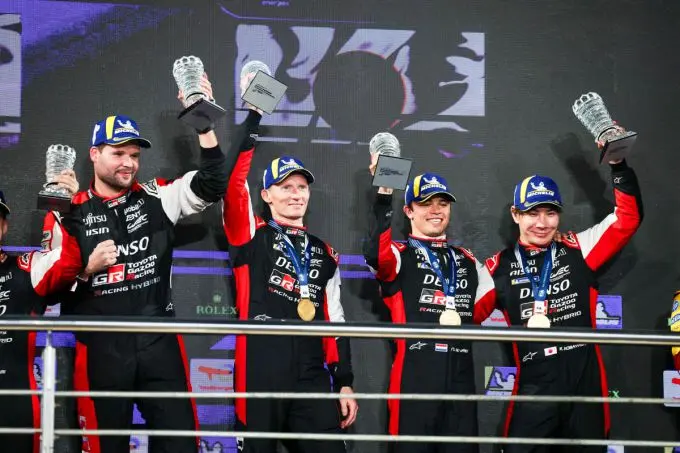 FIA WEC 8 Hours of Bahrain Toyota dubbelzege Foto Toyota Gazoo Racing Global 4