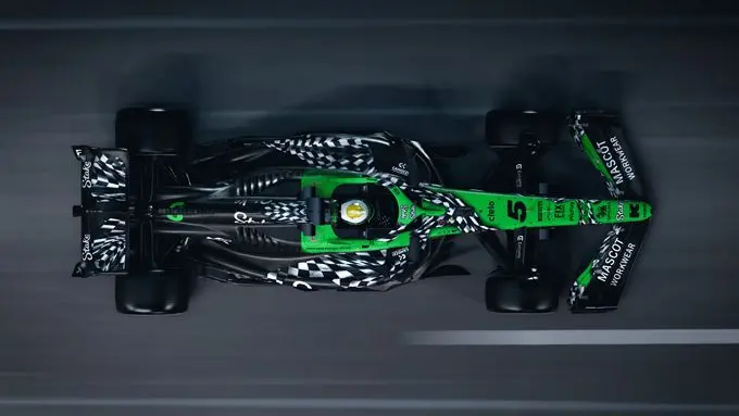 Stake F1 Team KICK Sauber onthult ‘Final Lap’-kleurstelling voor de Grand Prix van Las Vegas
