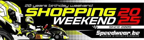 Speedwear bestaat 20 jaar en viert dat tijdens het Speedwear Shopping Weekend van 28 tot en met 30 november
