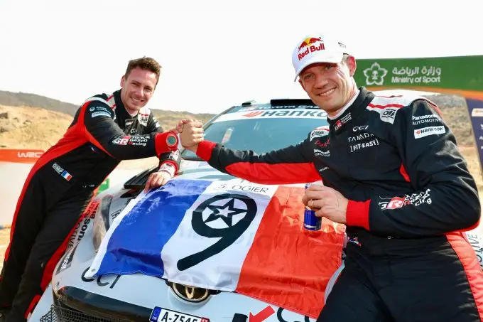 Sebastien Ogier kroont zich tot FIA WRC-wereldkampioen 2025
