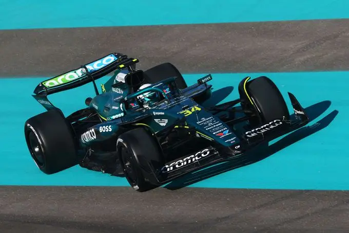 Aston Martin Aramco in Abu Dhabi