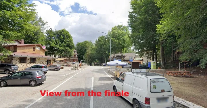 Bild Zielbereich, normale, gerade Straße&amp;amp;amp;amp;lt;br&amp;amp;amp;amp;gt;