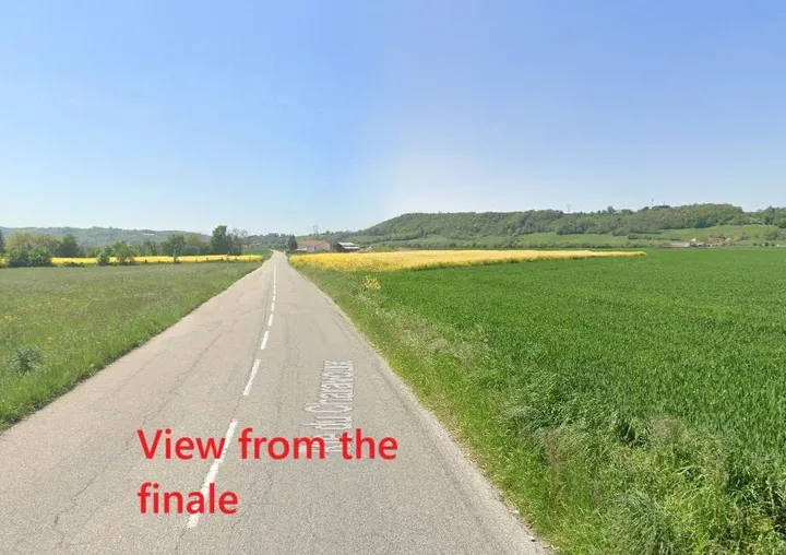 Ende der 3. Etappe des Criterium du Dauphine